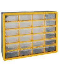 Organizér na stenu Strend Pro SBx3045-C, 24 zásuviek, 50x16x39 cm, max. 28 kg