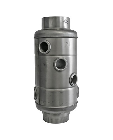 Výmenník tepla KLASIK GAJO 130/132 mm, teplovzdušný výmeník na dymovod