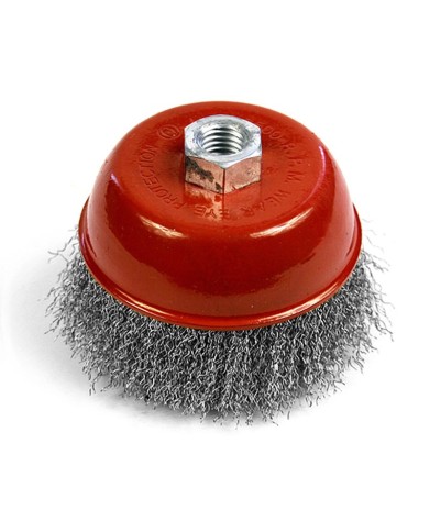 Kefa Strend Pro CCB-501, 125 mm, hrncová, vlnitá, M14x2, drôt 0.3 mm