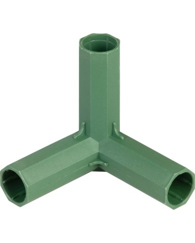 Spojka Strend Pro, 16 mm, rohová, konektor na záhradné oporné tyče