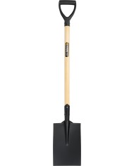 Rýľ S5119 rovný, WoodHand, drevená násada D