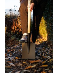 Rýľ S5119 rovný, WoodHand, drevená násada D