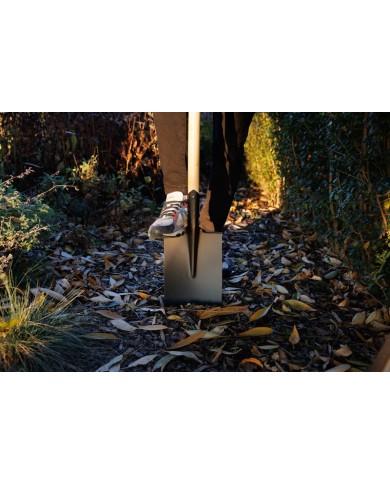 Rýľ S5119 rovný, WoodHand, drevená násada D