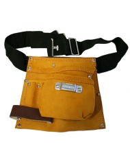 Puzdro na náradie HR68404 na náradie kožené, na opasok, 1 vrecko