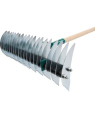 Hrable na trávnik Strend Pro R151.WH, 11/21 zubé, prevzdušňovacie na burinu, vertikutačné, drevená násada