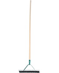 Hrable na trávnik Strend Pro R151.WH, 11/21 zubé, prevzdušňovacie na burinu, vertikutačné, drevená násada