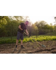 Hrable na trávnik Strend Pro R151.WH, 11/21 zubé, prevzdušňovacie na burinu, vertikutačné, drevená násada