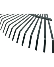 Hrable na lístie Strend Pro R110, 22 lamelové, vejárové, kov, bez násady