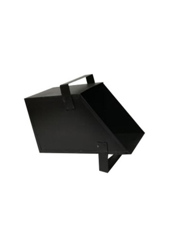 Uhliak hranatý, lakovaný uhliak na uhlie s stojanom