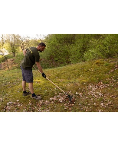 Hrable na lístie Strend Pro R110, 22 lamelové, vejárové, kov, bez násady