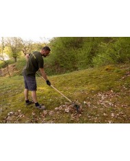 Hrable na lístie Strend Pro R110, 22 lamelové, vejárové, kov, bez násady