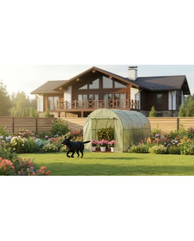 Parenisko Strend Pro Greenhouse, Walk-in, fólia, 200x350x200 cm, fóliovník