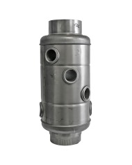 Výmenník tepla KLASIK GAJO 150/152 mm, teplovzdušný výmeník na dymovod