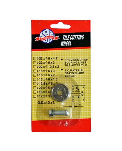 Koliesko MW163 (16x6 mm) náhradné, pre rezač dlažby 216397, 216703 a 216663