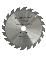 Kotúč Strend Pro SuperSaw NW 250x3,2x30 20T, na drevo, pílový, SK plátky