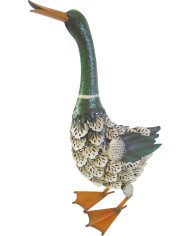 Dekorácia MagicHome Mecco, Kačka, plech, 35x16,5x47 cm