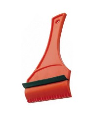 Škrabka Auto Gerda, 186x118 mm, so stierkou, na ľad a sneh, mix farieb