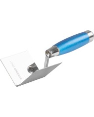 Lyžica murárska EdelStahl 80x60x60 mm, kútová, Inox, nerez