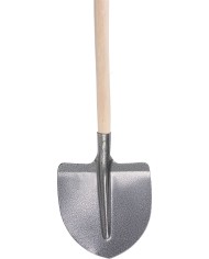 Lopata S510SLK.WH špicatá, KomaXit, drevená násada