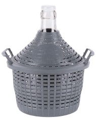 Demižón Strend Pro Cada Inco, 5 lit. sklenený, demižón na víno a pálenku, plastový kryt