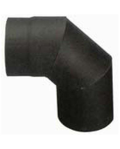 Koleno HS 090/180/2,0 mm, dymovod, dymové kominové koleno na spájanie rúr dymovodu