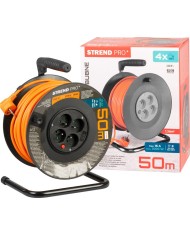 Kábel Strend Pro DG-FB04 predlžovací, L-50 m, na bubne, prierez 1,5 mm2