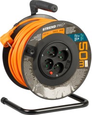 Kábel Strend Pro DG-FB04 predlžovací, L-50 m, na bubne, prierez 1,5 mm2