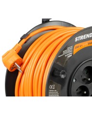 Kábel Strend Pro DG-FB04 predlžovací, L-50 m, na bubne, prierez 1,5 mm2