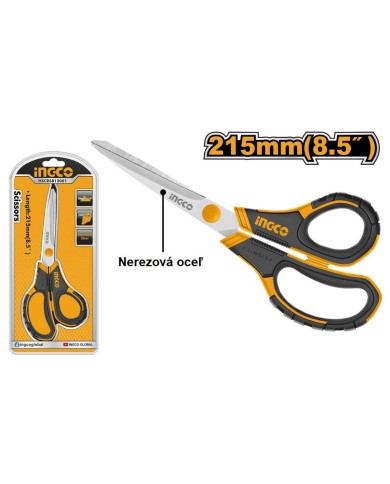 Nožnice pre domácnosť univerzálne 215mm INGCO