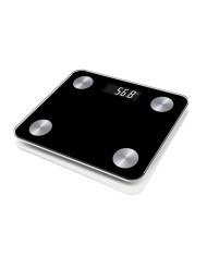 Váha osobná digitálna čierna do 180kg SMART PLATINET vrátane mobilnej aplikácie a analýzy tela