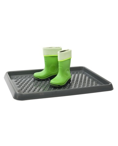 Odkvapavac na topanky 54x38x3 cm, čierny UH