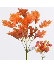 Ozdoba zapichovacia dubové listy 30cm