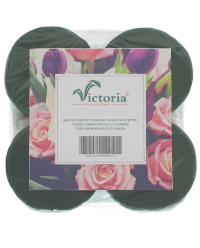 Hmota aranžérska FLOREX okrúhly na mokré, 4ks balenie