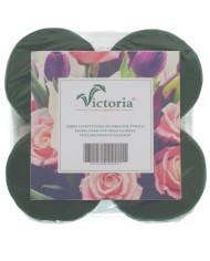 Hmota aranžérska FLOREX okrúhly na mokré, 4ks balenie