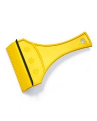 Škrabka Auto Gerda, 186x118 mm, so stierkou, na ľad a sneh, mix farieb