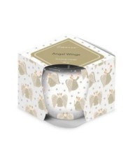 Sviečka vonná Emocio sklo 70x62mm, Golden Angels