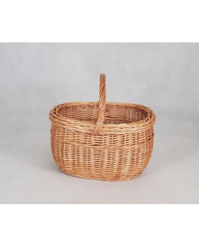 Košík prútený 4 32x26xH18 cm oválny