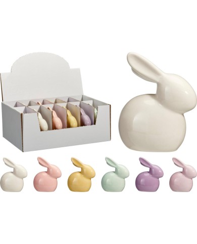 Postavička zajac 10 cm porcelán mix