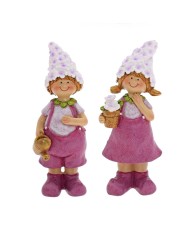 Postavička dievča/chlapec 15,5 cm poly mix