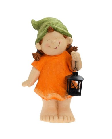 Postavička dievča s lampášom 45 cm