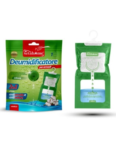 Odvlhčovač 500 ml závesný s vôňou bavlna