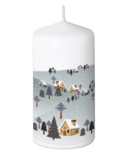 Sviečka valec 60x110mm, Winter Wonderland