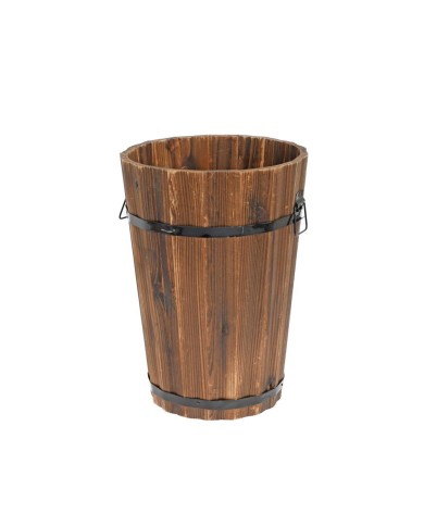 Dekorácia/nádoba drevo 35x25 cm