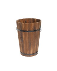 Dekorácia/nádoba drevo 35x25 cm