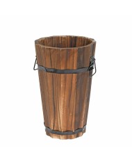 Dekorácia/nádoba drevo 27x17 cm