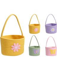 Košík s rúčkou 20x14 cm mix