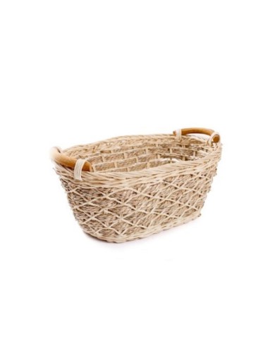 Košík RATAN oválny 28x16x11 cm