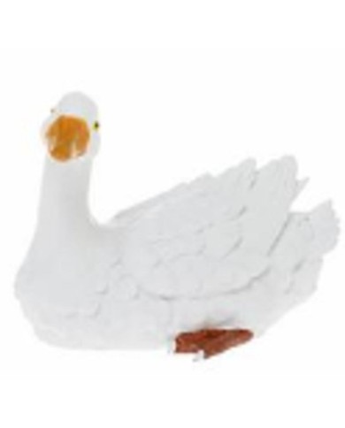 Kačka poly 12cm biela