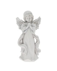 Dekorácia ANJEL na podstavci 15,5x10,2x29,5cm biely