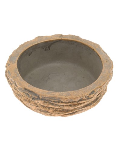 Obal kruh cement 20,5 cm sivá+zlatá